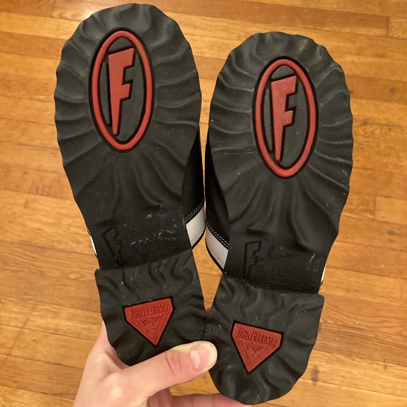 Vintage John Fluevog Leather Mod Mules 5.5/6 - Picture 6 of 7